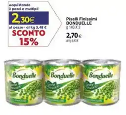 Docks Cash&Carry Piselli Finissimi Bonduelle offerta