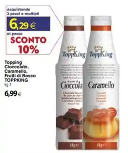 Docks Cash&Carry Topping Cioccolato, Caramello, Frutti di Bosco TOPPKING offerta