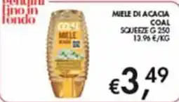 Maxi Coal Miele di acacia Coal offerta