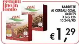 Maxi Coal Barrette ai cereali Coal offerta