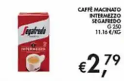Maxi Coal Caffè macinato intermezzo Segafredo offerta