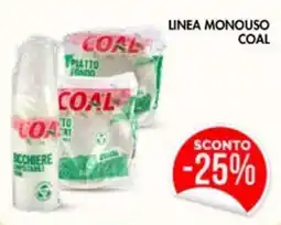 èccoMI Bicchieri monouso Coal offerta