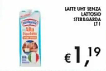 Latte UHT senza lattosio Sterilgarda