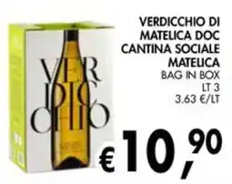 èccoMI Verdicchio di Matelica DOC Cantina Sociale Matelica offerta