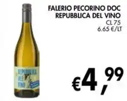 èccoMI Falerio Pecorino Doc Republica del Vino offerta