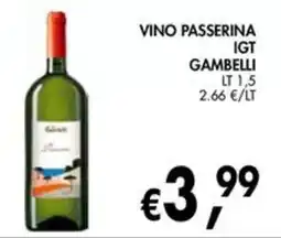 èccoMI Vino Passerina IGT Gambelli offerta