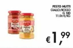 Maxi Coal Pesto Mutti offerta