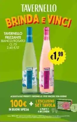 èccoMI Tavernello frizzante bianco/rosato offerta