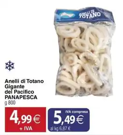 Docks Cash&Carry Anelli di Totano Gigante del Pacifico PANAPESCA offerta