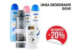 èccoMI Linea deodoranti Dove offerta