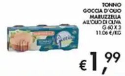 Maxi Coal Tonno Goccia d'Ovo Maruzzella all'Olio di Oliva offerta