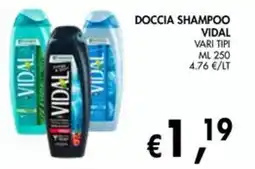 èccoMI Doccia shampoo Vidal offerta