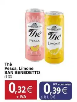 Docks Cash&Carry Thè Pesca, Limone SAN BENEDETTO offerta