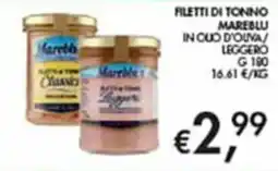Maxi Coal Filletti di tonno Mareblu offerta