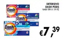 èccoMI Dash+ Detersivo Dash Pods offerta