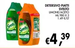 èccoMI Detersivo piatti Svelto offerta