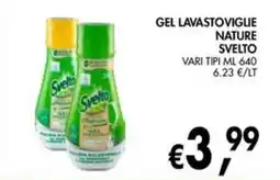 èccoMI Gel lavastoviglie nature Svelto offerta