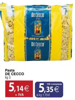 Docks Cash&Carry Pasta DE CECCO offerta