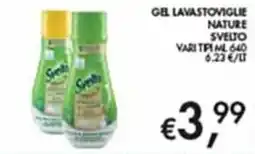 Maxi Coal Gel lavastoviglie nature Svelto offerta