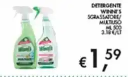Maxi Coal Detergente Winni's sgrassatore/multiluso offerta
