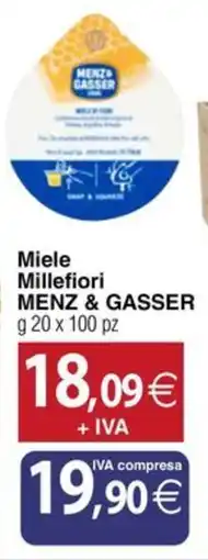 Docks Cash&Carry Miele Millefiori MENZ & GASSER offerta