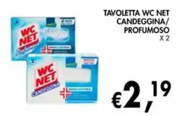 èccoMI Tavoletta WC Net candeggina profumoso offerta