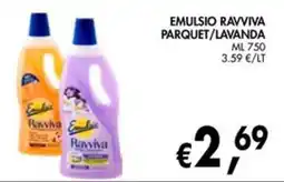 èccoMI Emulsio RAVVIVA Parquet/Lavanda offerta