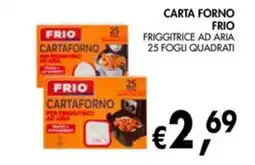 èccoMI Frio carta forno per friggitrice ad aria offerta