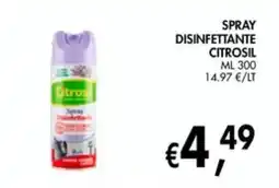 èccoMI Spray disinfettante Citrosil offerta