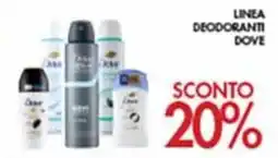 Maxi Coal Linea deodoranti Dove offerta