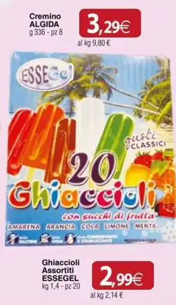 Docks Cash&Carry Ghiaccioli Assortiti ESSEGEL offerta