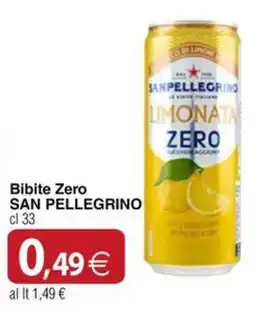 Docks Cash&Carry Bibite Zero San Pellegrino offerta
