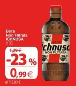 Docks Cash&Carry Birra Non Filtrata Ichnusa offerta