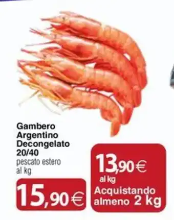 Docks Cash&Carry Gambero Argentino offerta