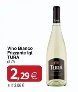 Docks Cash&Carry Vino Bianco Frizzante Igt Turà offerta