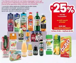 Interspar Fruchtsäfte offerta
