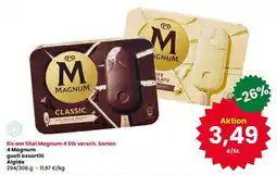 Interspar Eis am Stiel Magnum 4 Stk offerta
