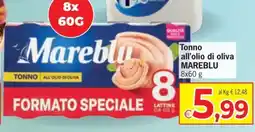 Despar Mareblu Tonno all'olio di oliva offerta