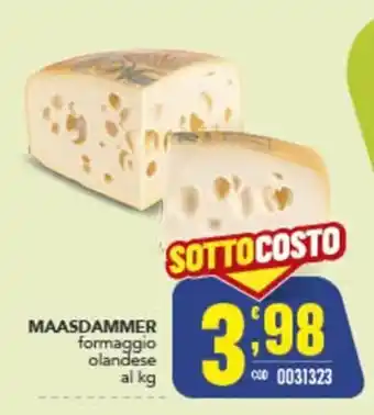 Maasdammer formaggio olandese