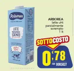 Gruppo di Palo Arborea latte uht parzialmente scremato offerta