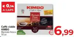 Despar Caffè cialde KIMBO Macinato fresco offerta