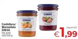 Despar Confettura/ Marmellata ZUEGG offerta