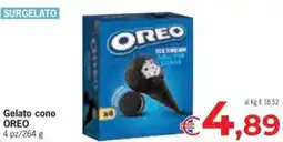Despar Gelato cono OREO offerta