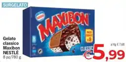 Despar Gelato classico Maxibon Nestlé offerta