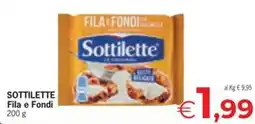 Despar Sottilette Fila e Fondi offerta