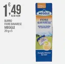 Iper Romagnolo Burro fiore bavarese Meggle offerta