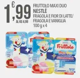 Iper Romagnolo Fruttolo Maxi Duo Nestlé offerta