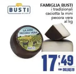 Gruppo di Palo Famiglia Busti i tradizionali caciotta la mini pecora vera offerta
