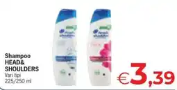 Despar Shampoo HEAD&SHOULDERS offerta