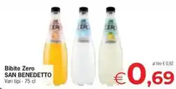 Despar Bibite Zero SAN BENEDETTO offerta